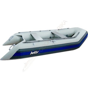 Лодка надувная JET SYDNEY 430 PL  серый/синий